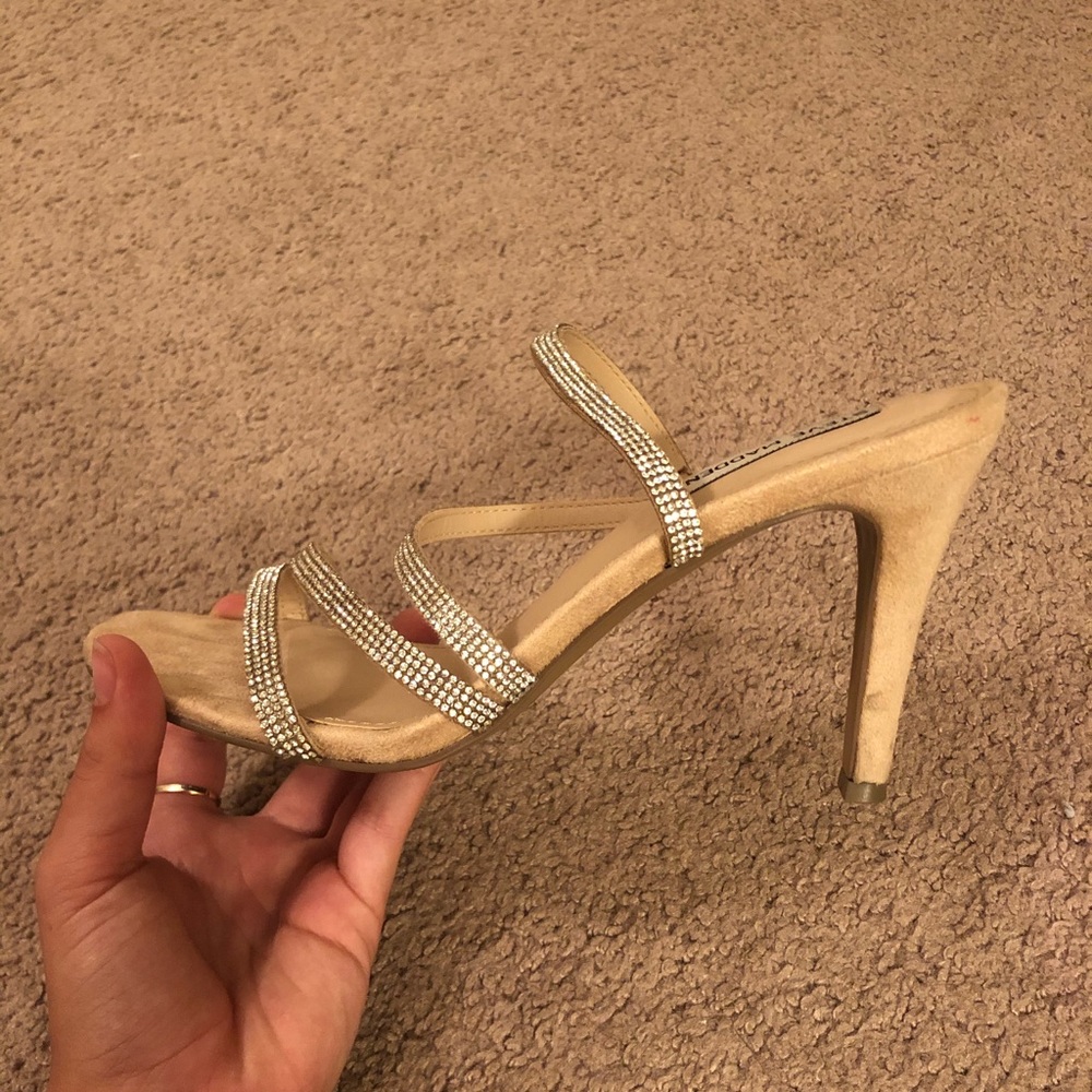 Steve Madden Rhinestone Heels - Picture 2 of 4